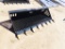 84inch skid steer rock bucket