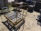4ft x 4ft hand cart w/ conveyor belt rollers