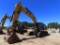 2011 CAT 336EL excavator, closed A/C cab, 33.5inch steel tracks, 55inch digging bucket, manual thumb