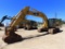 2004 CAT 325C excavator, closed A/C cab, 31.5inch steel tracks, 51inch CAT digging bucket, CAT hyd t