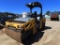2017 SAKAI SW770HF tandem smooth drum roller, 2post canopy, 66inch smooth drum, 3394hrs, s/n: 4SW48-