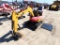 Mini excavator, 4post canopy, 13.5hp Briggs & Stratton gas engine, 7inch rubber tracks, 36inch push