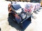 Landhero mini skid steer, 22hp gas engine, 40inch loader bucket, 7inch rubber tracks, aux hyd outlet