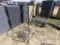 3step ladder w/hand rails & wheels