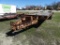 Hudson T/A tag trailer, deckover, 96inch x 18ft w/5ft dovetail w/ramps **NO TITLE**