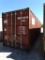 Beacon 40ft high cube sea container, s/n: BM0U5139114