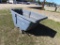 Rubbermaid trash cart