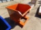 Industrial flip over hopper
