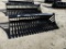 72inch skid steer rock bucket