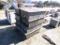 Pallet of fiberglass boxes