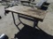 Work table w/wood vise