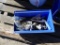 Container w/stainless steel threaded ball valves