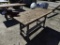 Metal work table w/ wood top w/ Wilton vise