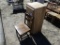 Wood cabinet w/welders coat
