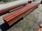 (18) 4inch x 10 metal I-beams 15ft 9inch long