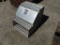 Aluminum saddle style tool box