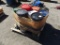 Misc. 5gallon buckets of engine oil, transmission fluid, hydraulic fluid, 30gallon 90wt gear oil, sy