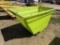 Big industrial plastic material hand cart