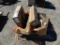 Body shop repair supplies, 2inch discharge hose, 6inch discharge hose, (5) boxes of hog ring staples