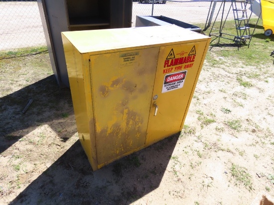 Justrite safety cabinet