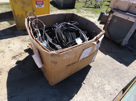 Box w/assortment of belts