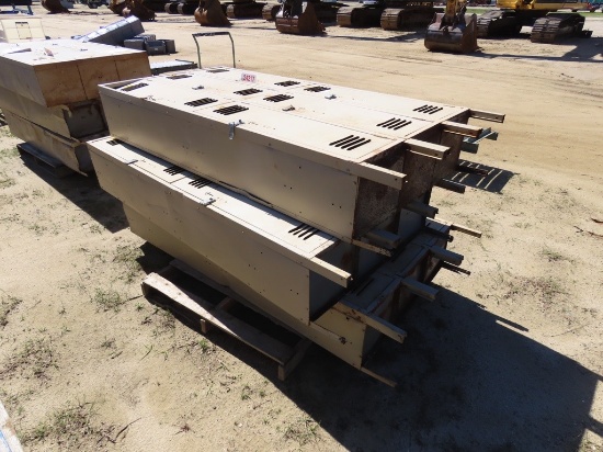(3) sets of 6 schoolhouse lockers