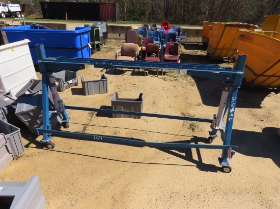 A-frame crane lift w/3ton jacks