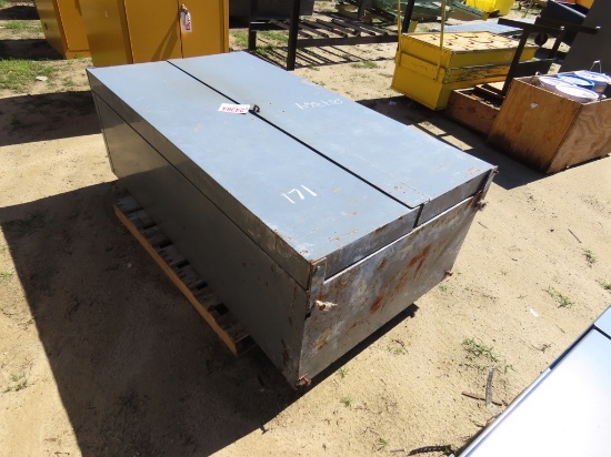 Metal storage cabinet
