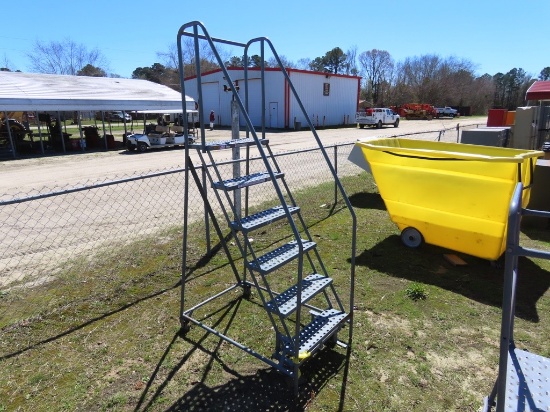 Cotterman 6step ladder w/wheels