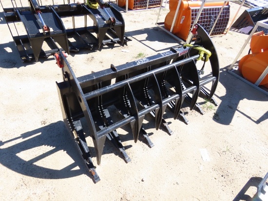 72inch skid steer rock grapple