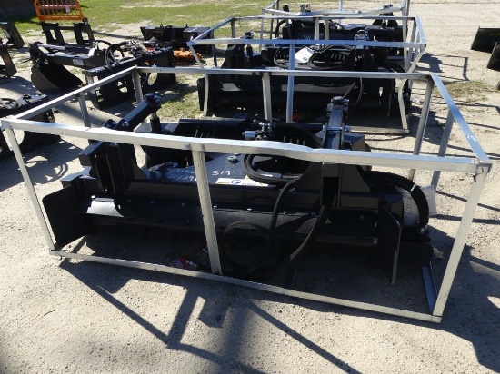 LandHonor 72inch skid steer power rake