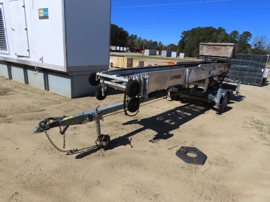 2013 PAUS aluminum telescopic elevator power by Honda gas engine, s/n: W0950211805906685