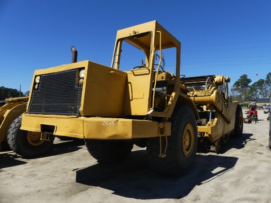 1985 CAT 615 motor scraper, s/n: 46Z01261