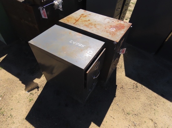 (2) Filing cabinets