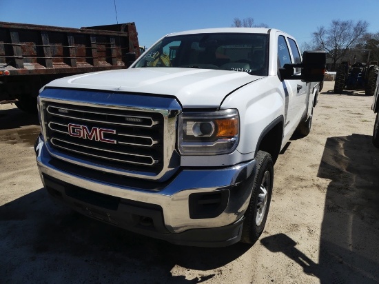 2016 GMC 2500HD 4door service pickup, 6.0L engine, A/T, power windows, power locks, vinyl interior,