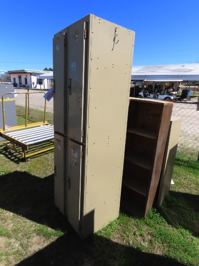 Schoolhouse locks metal storage cabinets