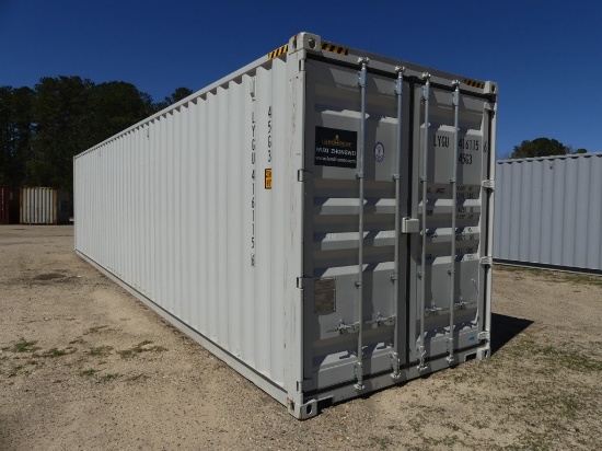 LandHonor 40ft high cube sea container w/2sets of doors on side(New), s/n: LYGU4161156