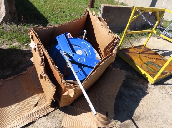 (2) Industrial air line reels