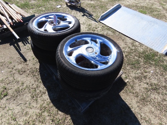 (4) 215/45ZR17 rims & tires