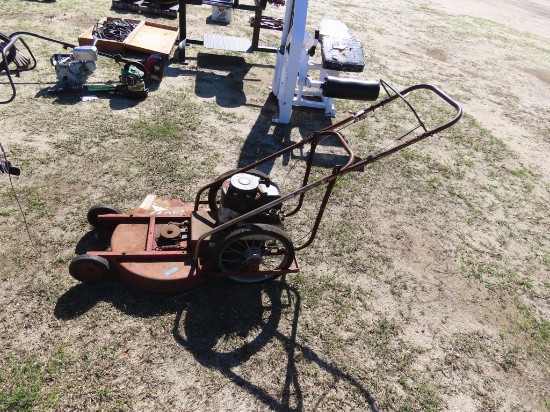 Antique push mower