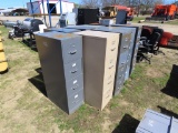(9) filing cabinets