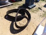 Excavator rubber tracks