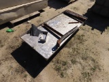 3ft x 6ft stainless steel drain table