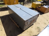 Metal storage cabinet