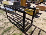 Metal tool rack