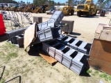 Pallet of plastic containers