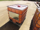 250 gallon plastic tank w/metal cage