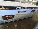 Landhonor 36inch round metal fire pit ring
