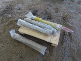 (4) 45x300mm excavator bucket pins