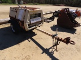 Ingersoll-Rand 100 air compressor, diesel engine, 2831hrs
